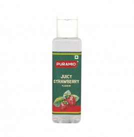 Puramio Juicy Strawberry Flavour   Plastic Bottle  30 millilitre